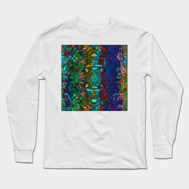 Inverted tripping in the secret garden Long Sleeve T-Shirt by SturgesC